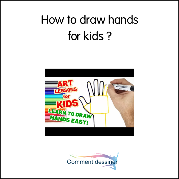 How to draw hands for kids - How to draw